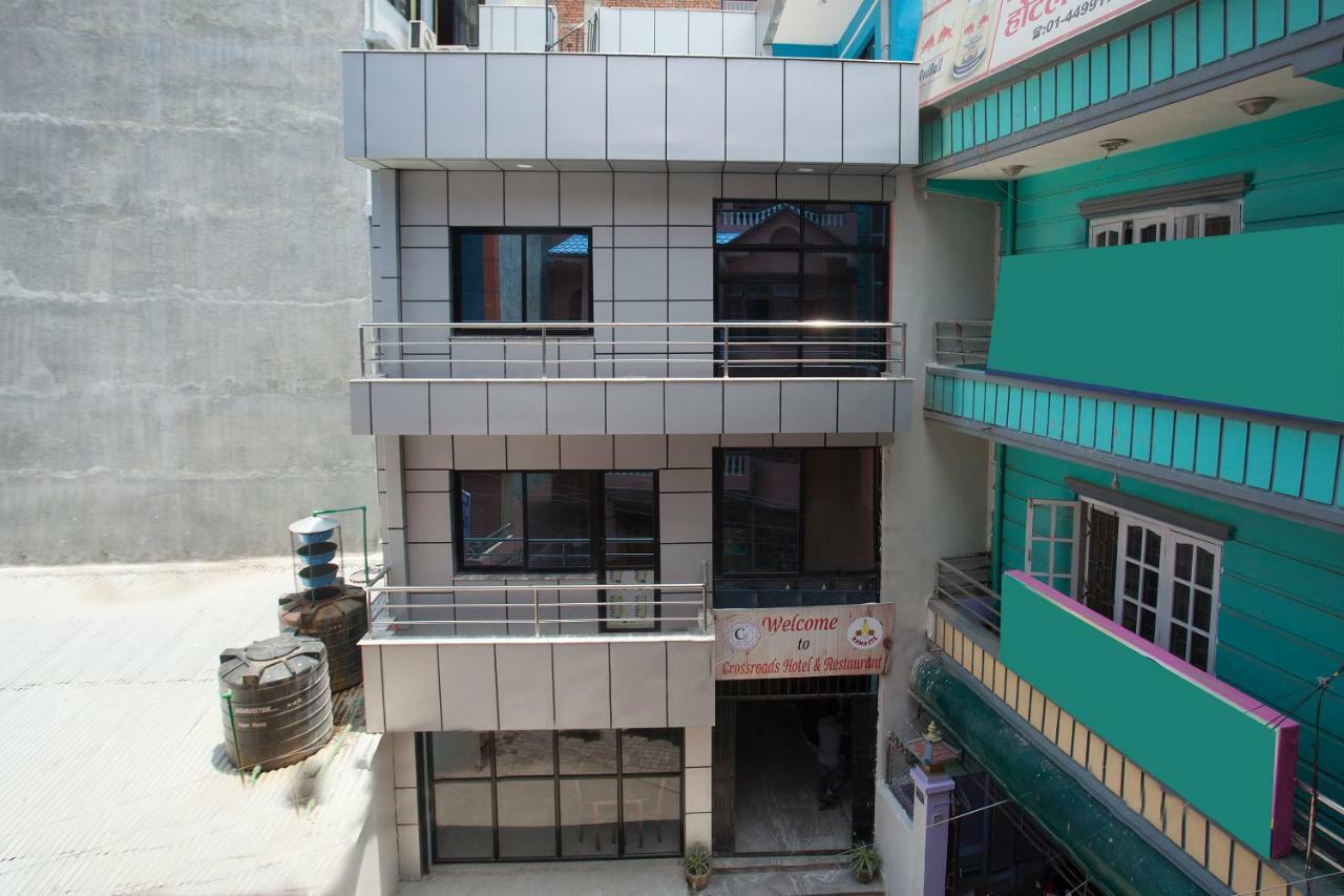 Hotel Crossroads Katmandú Exterior foto